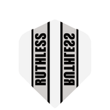 Ruthless - Clear Panel - Dart Flights - 100 Micron - Mini - Std White