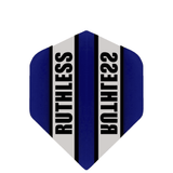 Ruthless - Clear Panel - Dart Flights - 100 Micron - Mini - Std Blue