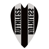 Ruthless - Clear Panel - Dart Flights - 100 Micron - Retro Black