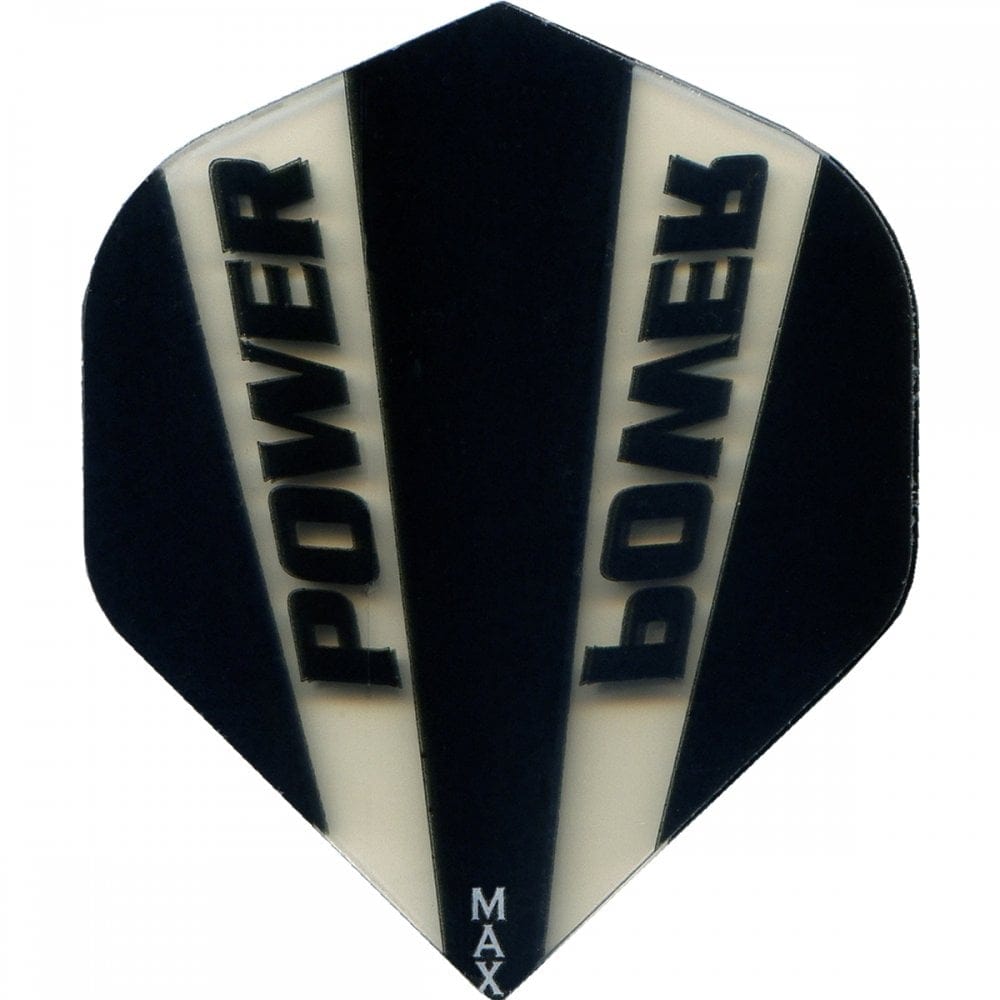 McCoy Power Max Dart Flights - 150 Micron - No2 - Std - Transparent