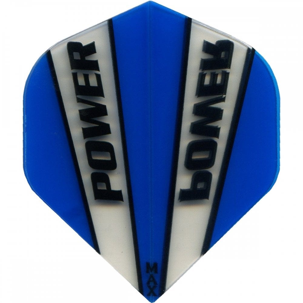 McCoy Power Max Dart Flights - 150 Micron - No2 - Std - Transparent