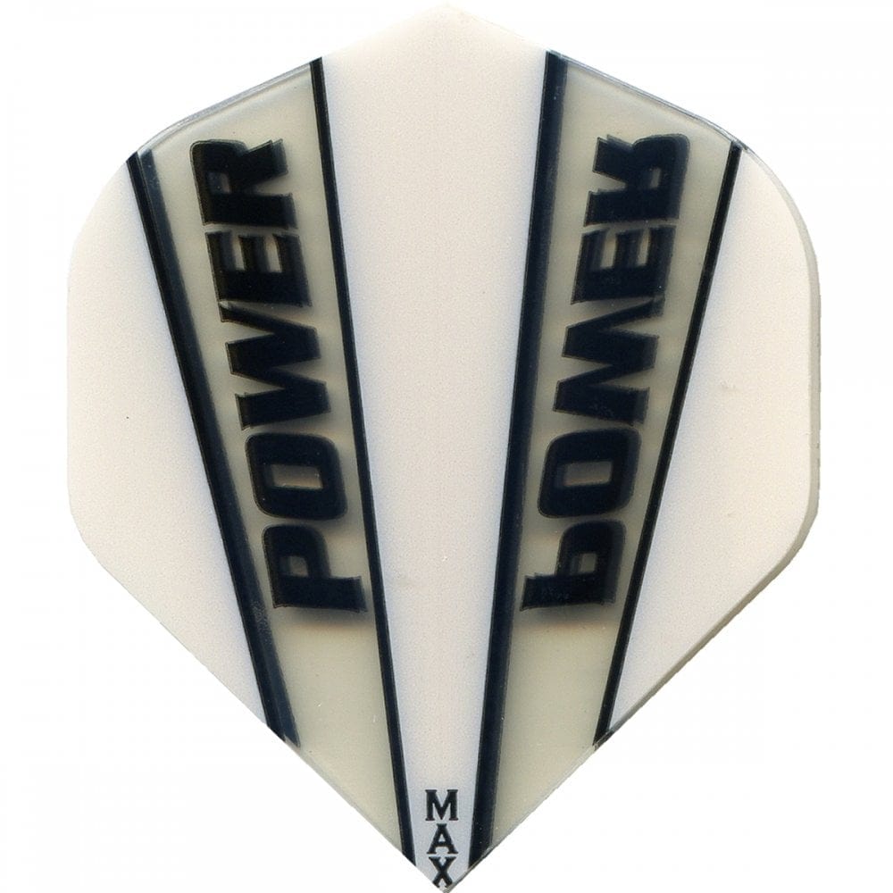 McCoy Power Max Dart Flights - 150 Micron - No2 - Std - Transparent