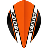 Ruthless - V100 Pro - Dart Flights - 100 Micron - Pear Orange