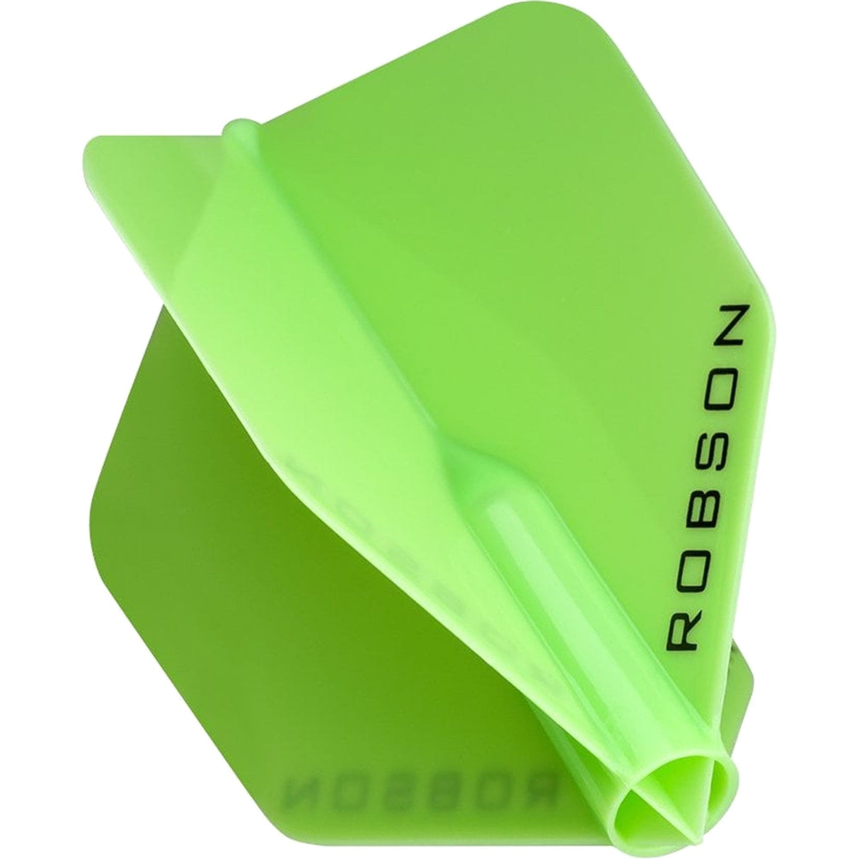 Robson Plus Dart Flights - for all shafts - Std No6 Green