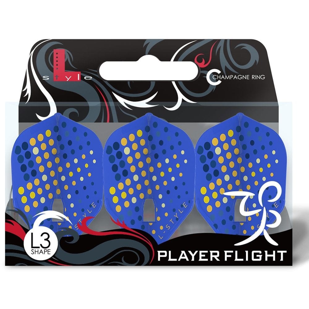 L-Style - L-Flight Pro - Champagne Ring - L3 Shape - Daniel Larsson - V1 - Blue