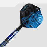 Mission Solo Dart Flights - Std - No2 - Samurai Infinity - Blue