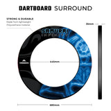 Mission Samurai Infinity Professional Dartboard Surround - Blue