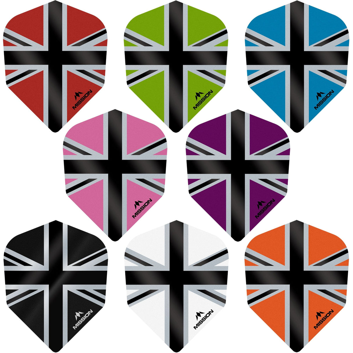 *Mission Alliance-X Union Jack Dart Flights - No6 - Std