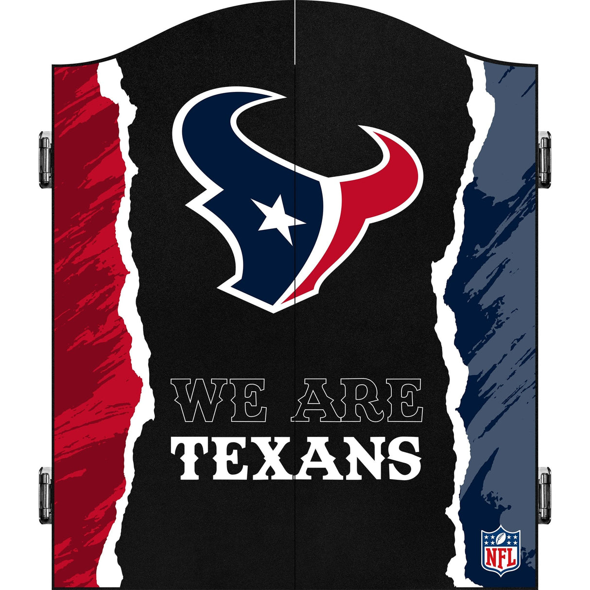 NFL - Dartboard Cabinet - Official Licensed - Houston Texans