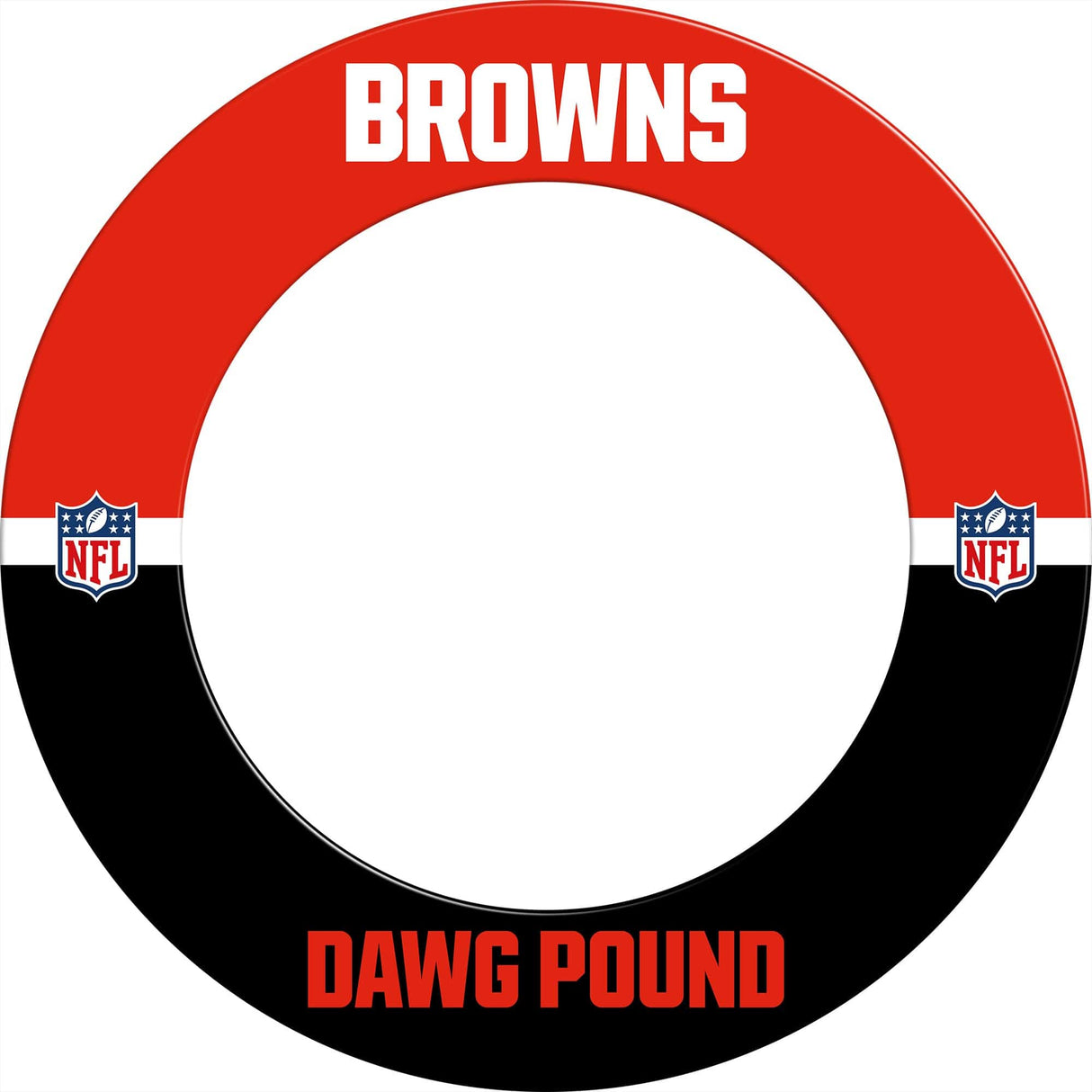 NFL - Dartboard Surround - Official Licensed - Cleveland Browns
