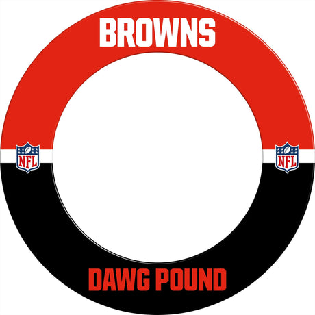 NFL - Dartboard Surround - Official Licensed - Cleveland Browns
