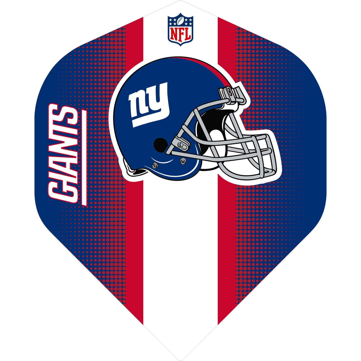 NFL - Dart Flights - Official Licensed - No2 - Std - New York Giants