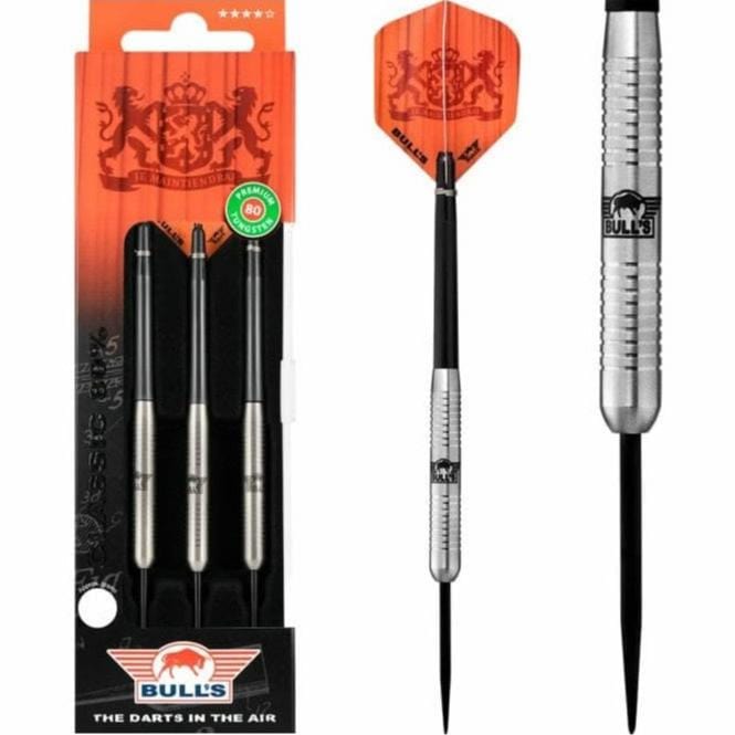 Bulls Classic 80 Darts - Steel Tip - Twin Ringed - 20g PERS