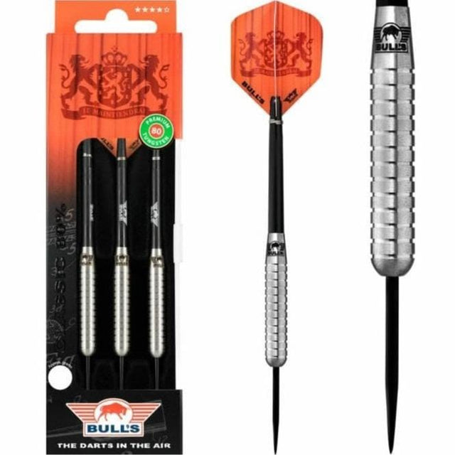 Bulls Classic 80 Darts - Steel Tip - Ringed - 28g 28g