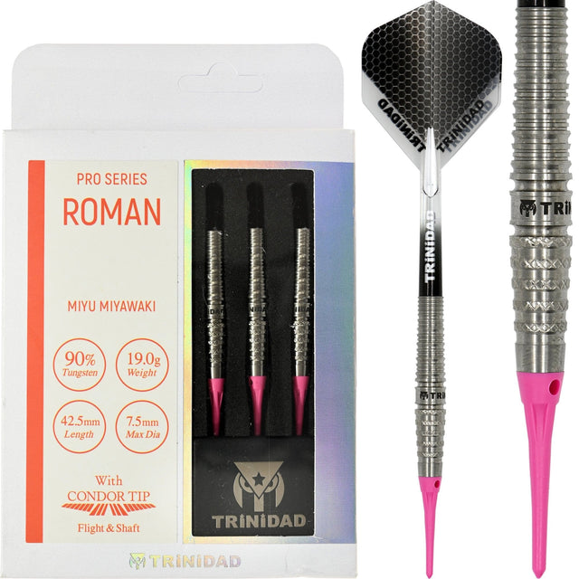 Trinidad Pro - Soft Tip Darts - Miyu Miyawaki - Roman 21g