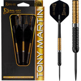 Galaxy Tony Martin Darts - Steel Tip - Black & Gold - 23g 23g