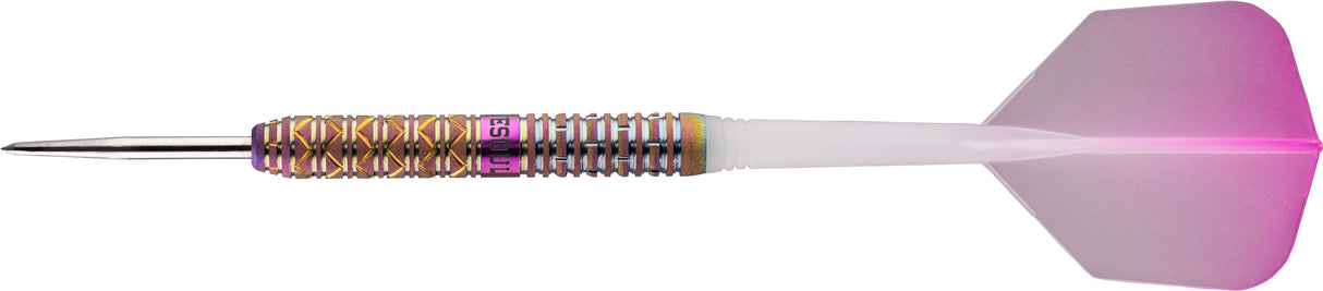 Cuesoul - Steel Tip Tungsten Darts - Pink Lady Cocktail - Oil Paint Finish - 21g 21g