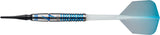 Cuesoul - Soft Tip Tungsten Darts - Blue Gem Stone - Oil Paint Finish 20g