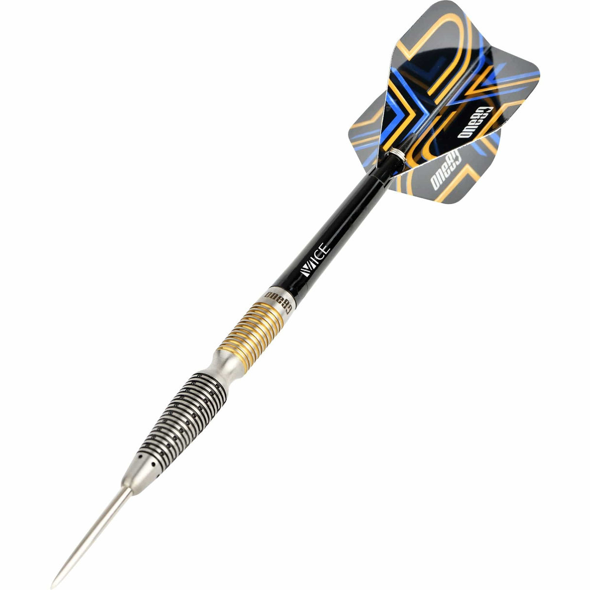 One80 Ascent Darts - Steel Tip - S03 - Black & Gold