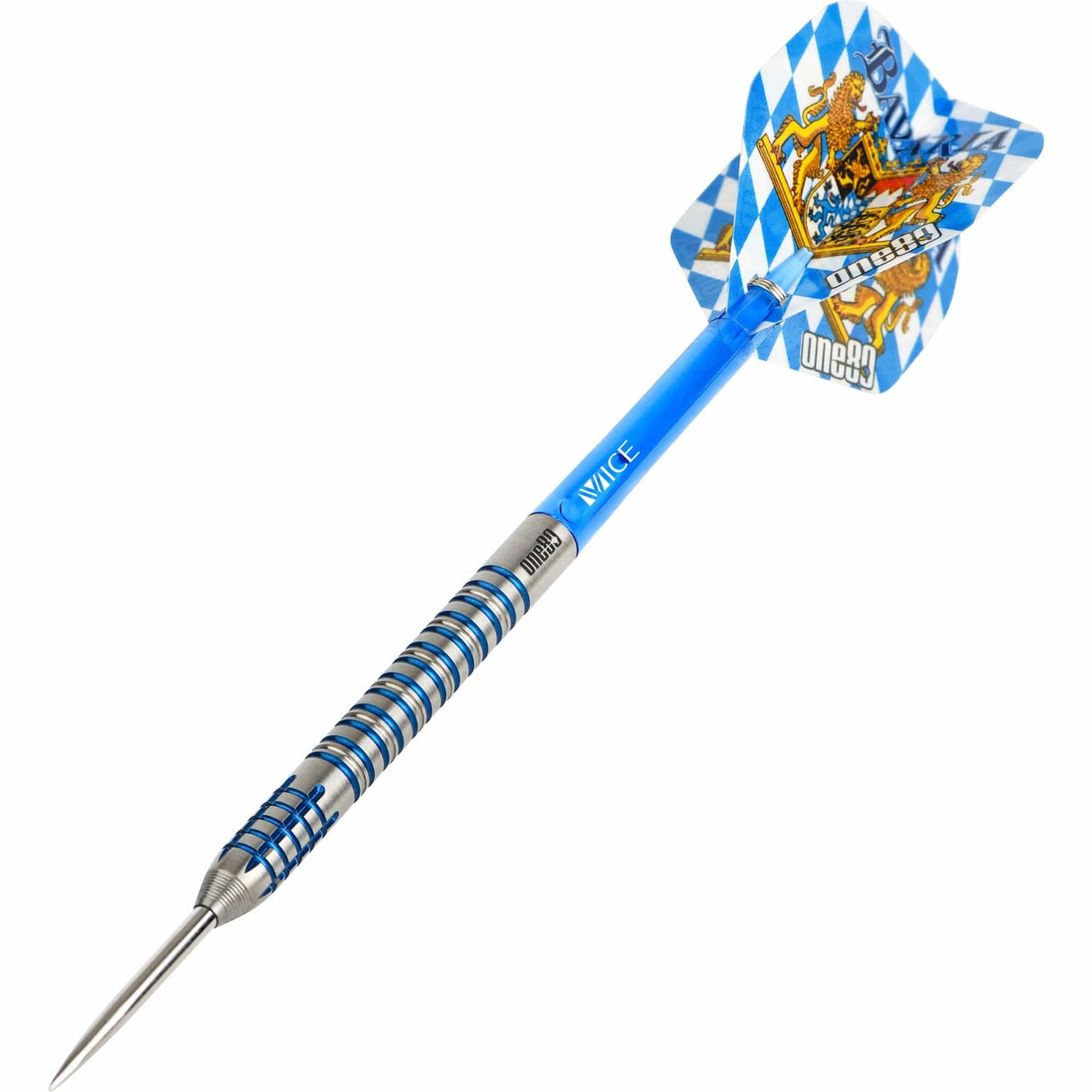 One80 Bavaria Ultra Long Darts - Steel Tip - S01 - Blue