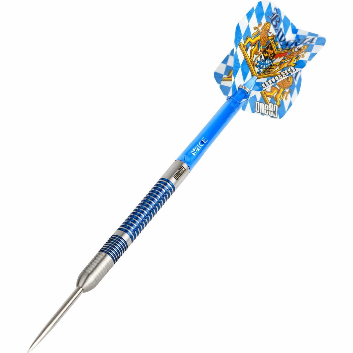 One80 Bavaria Ultra Long Darts - Steel Tip - S02 - Blue