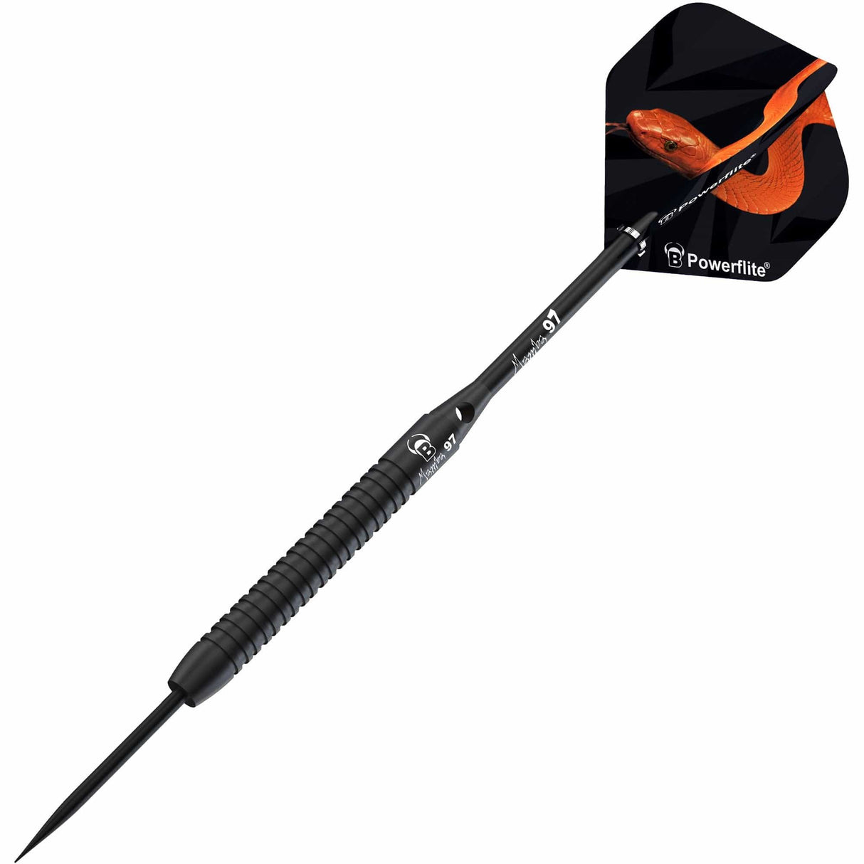 BULL'S Mamba 97 Darts - Steel Tip - M2 - Black Titanium