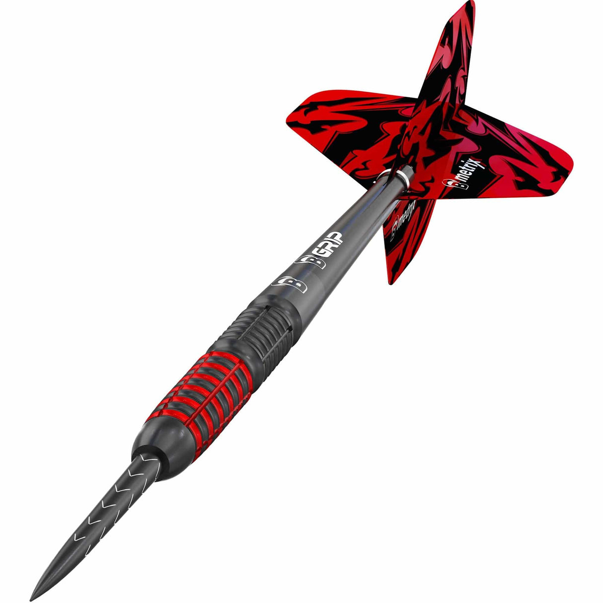 BULL'S Magma Darts - Steel Tip - Black and Red