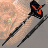 BULL'S Mamba 97 Darts - Soft Tip - M5 - Black Titanium 18g