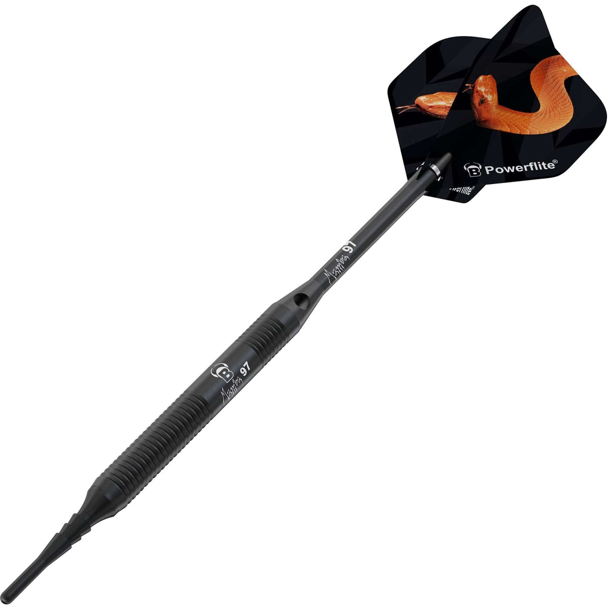 BULL'S Mamba 97 Darts - Soft Tip - M1 - Black Titanium