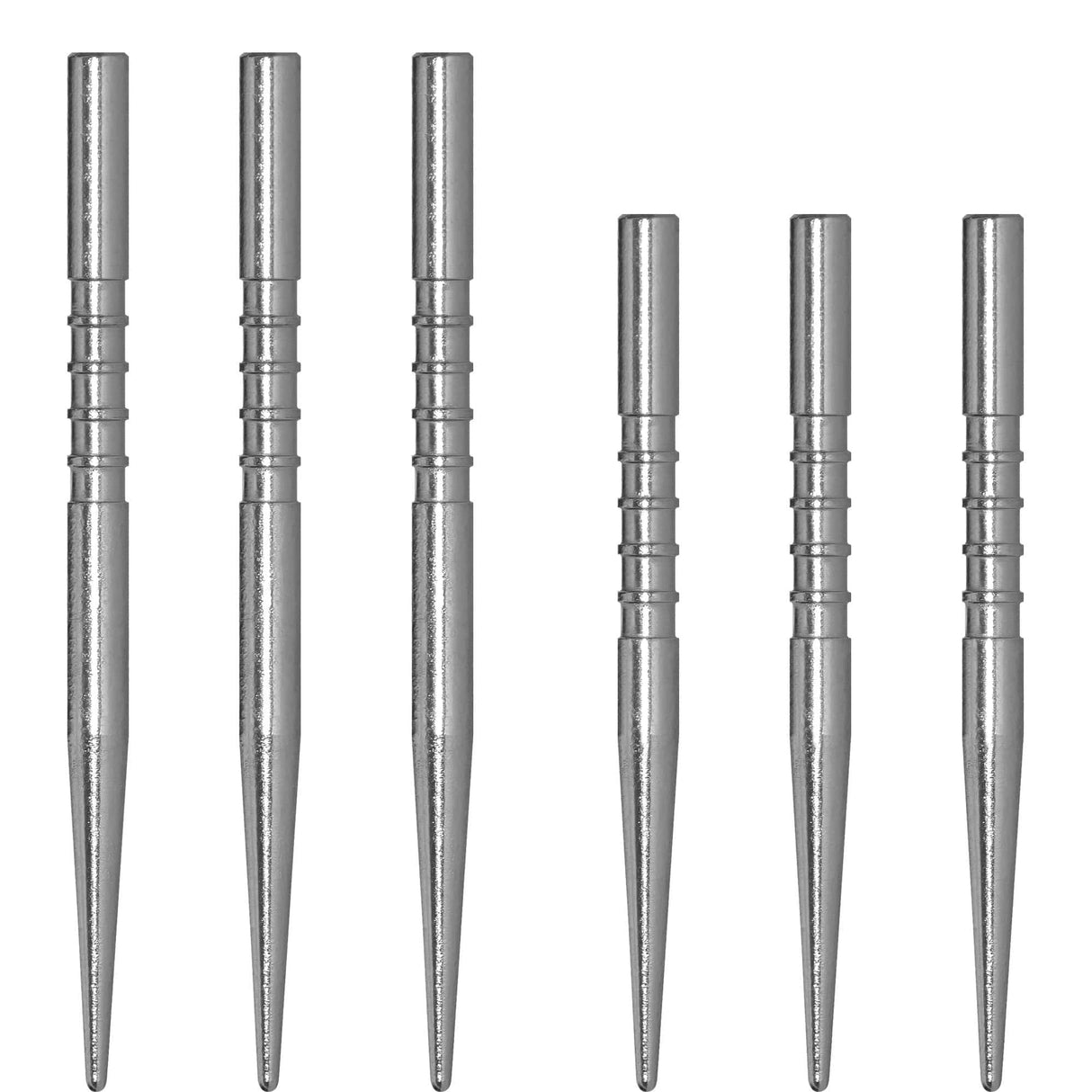 Datadart Shark Dart Points - Precision Steel Tip - Silver