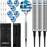 Designa Patriot-X Darts - Soft Tip - Greece 20g