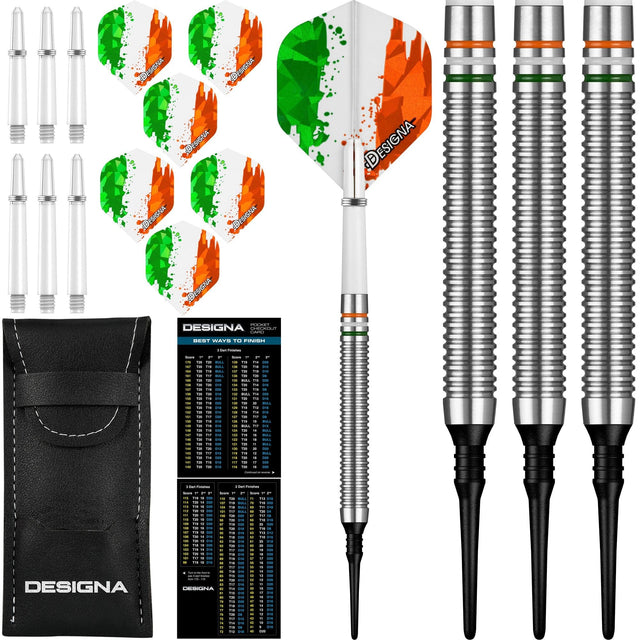 Designa Patriot-X Darts - Soft Tip - Ireland 20g