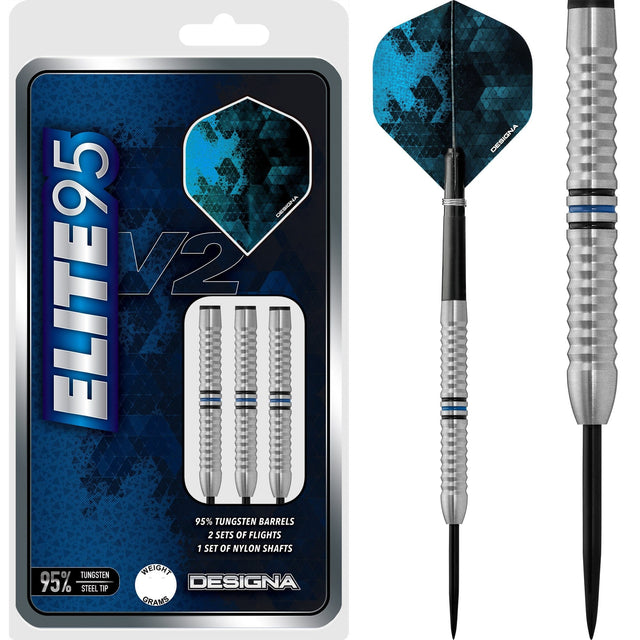 Designa Elite 95 V2 Darts - Steel Tip - M3 22gPERS