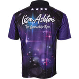 Legend Darts - Lisa Ashton - Dart Shirt - The Lancashire Rose - Purple