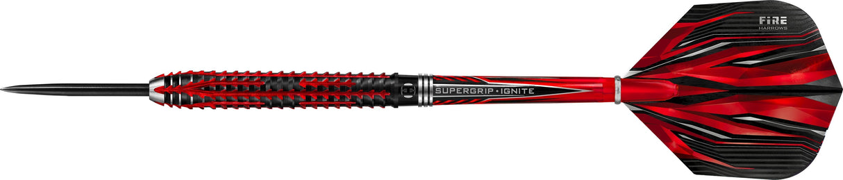 Harrows Fire Inferno Darts - Steel Tip - Black & Red