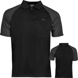 Mission Darts EXOS Cool SL Dart Shirt - Black & Grey 2XL