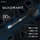 *Mission Quadrant Darts - Soft Tip - M3 - Quad Grip