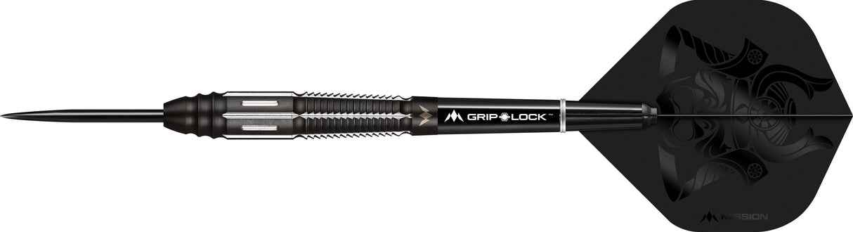 Mission Kuro Darts - Steel Tip - Black - M4 - Rear Taper