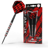 Mission Paradox Darts - Steel Tip - Straight - M1 - Electro Black & Red