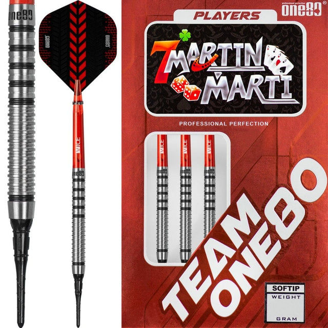 One80 Martin Marti Darts - Soft Tip Tungsten - Travis 16g