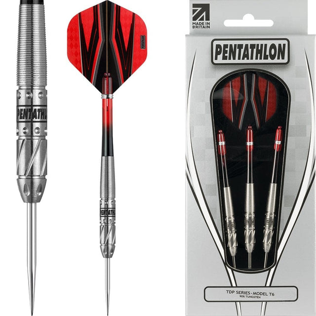 Pentathlon Darts - Steel Tip Tungsten - TDP Series - T6 24g