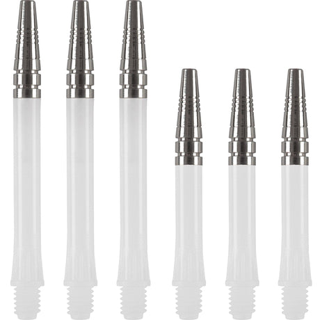 Harrows Alamo Shafts - Nylon Stems - Aluminium Top - White