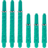 Harrows Dimplex Shafts - Dart Stems - with Rings - Jade