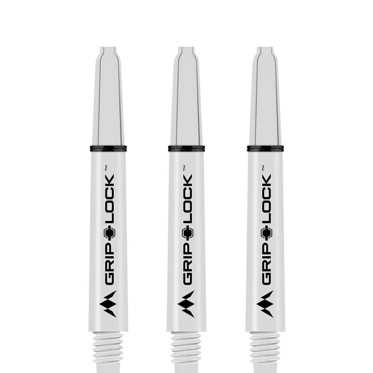 Mission GripLock Shafts - Dart Stems - White Tweenie