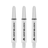 Mission GripLock Shafts - Dart Stems - White Tweenie