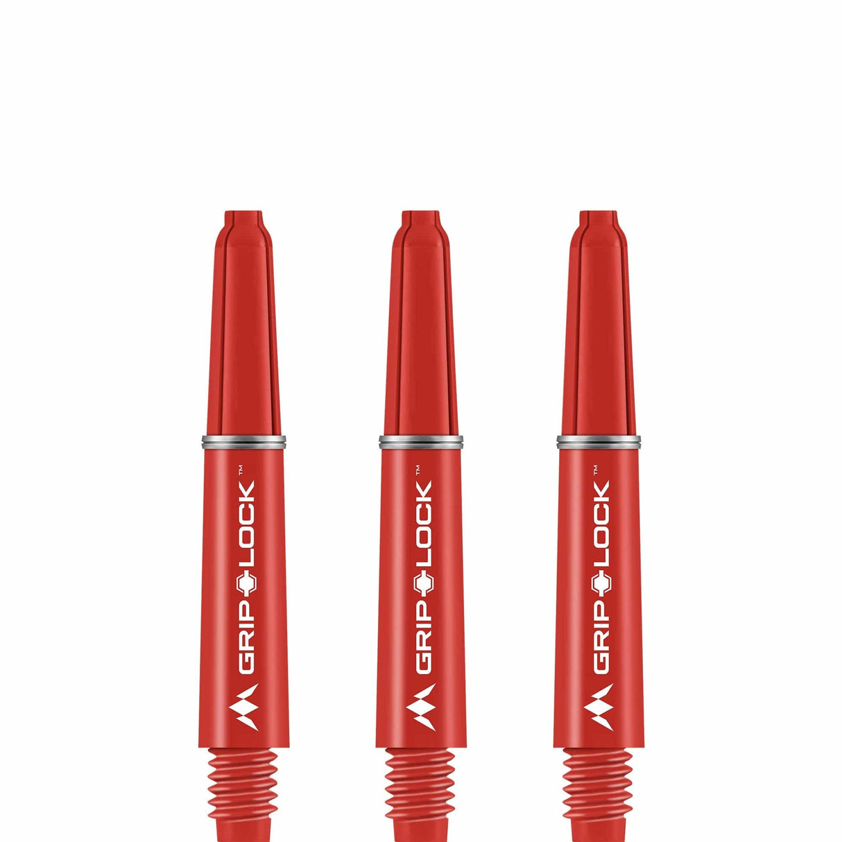 Mission GripLock Shafts - Dart Stems - Red Short