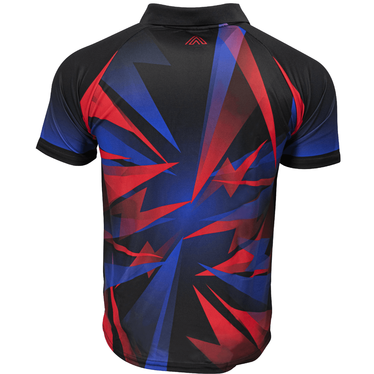 *Arraz Shard Dart Shirt - with Pocket - Black & Blue - Red