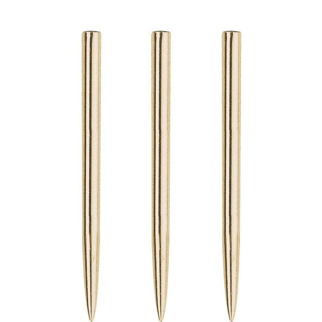 Unicorn Spare Dart Points - Steel Tip - Plain - Gold