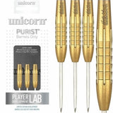 John Lowe Darts - Unicorn Steel Tip - WC Purist - Phase 2 - Gold