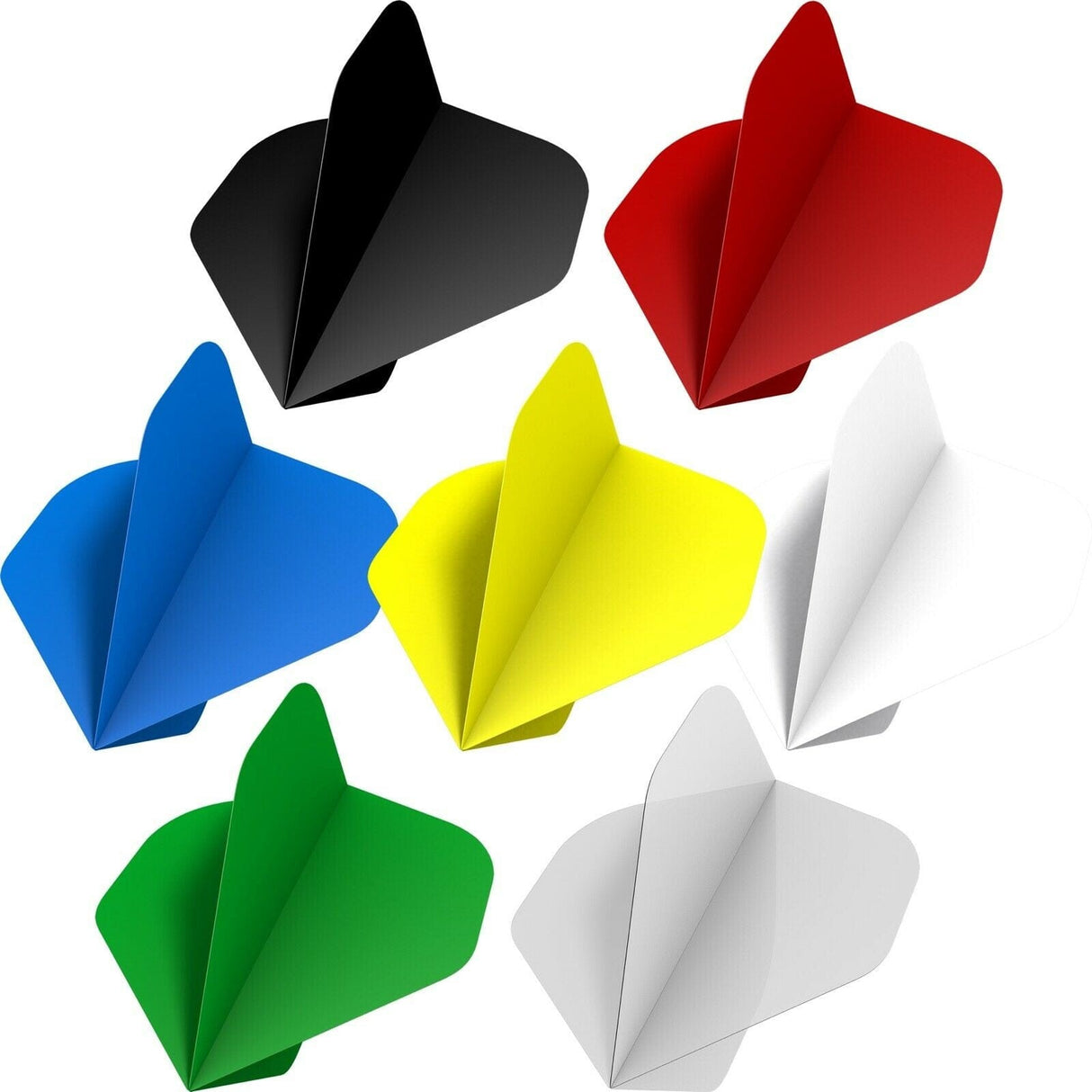 Ruthless Poly Plain - Solid - Dart Flights - 75 Micron - No2 - Std